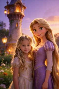 With Cartoon Heroes — example 2